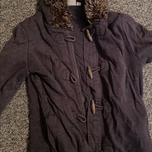 Roxy, grey jacket, soft, large